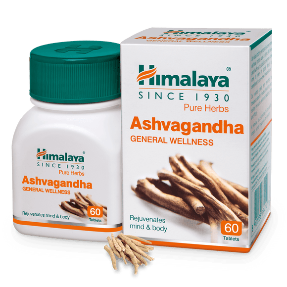 Buy Himalaya Herbal Pure Herb Ashvagandha Tablets UK