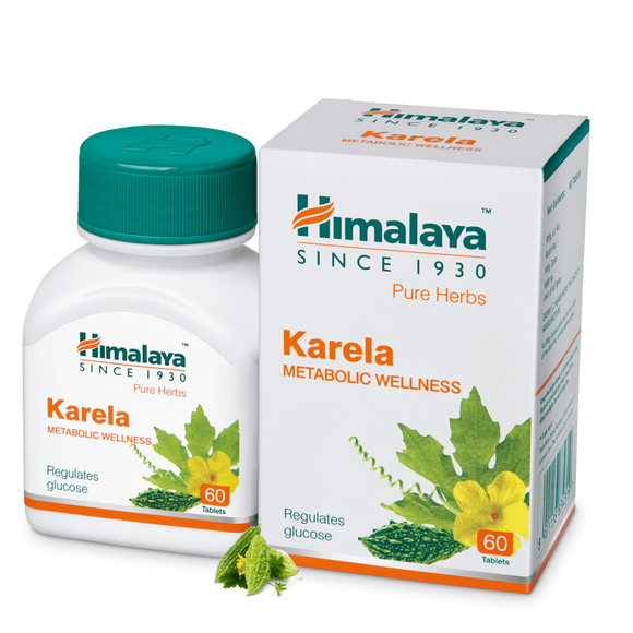 Buy Himalaya Herbal Pure Herb Karela (Bitter Melon) Tablets UK