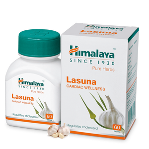 Himalaya Herbal Pure Herb Lasuna (Garlic) Tablets - Cardiac Wellness