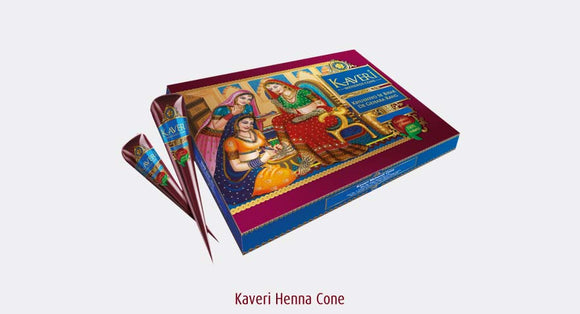 Kaveri Henna Cones (Natural Traditional Brown)